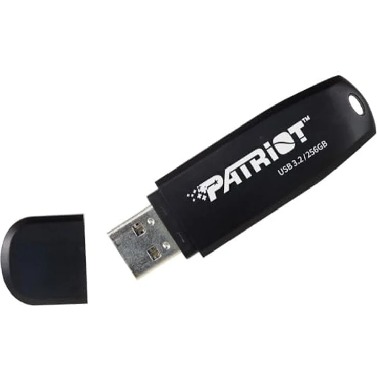Patriot Core 256GB USB 3.2 Stick, 80MB/s, Schwarz – Bild 1