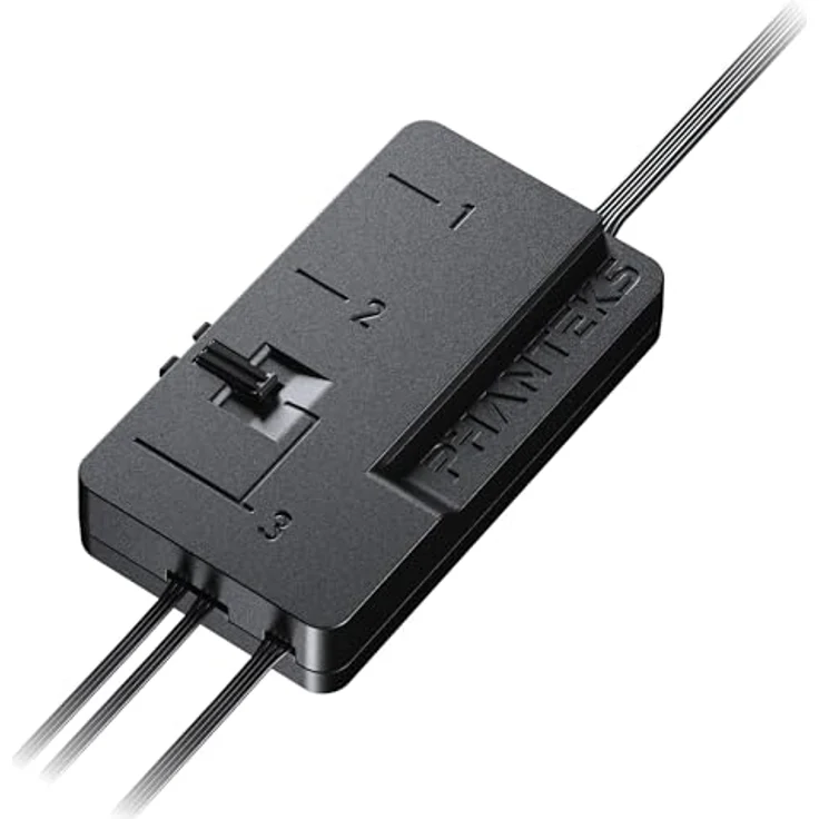 Phanteks Nexlinq Controller Hub V2, Lüfter- und RGB-Controller mit mehreren Ausgängen, schwarz – Bild 3