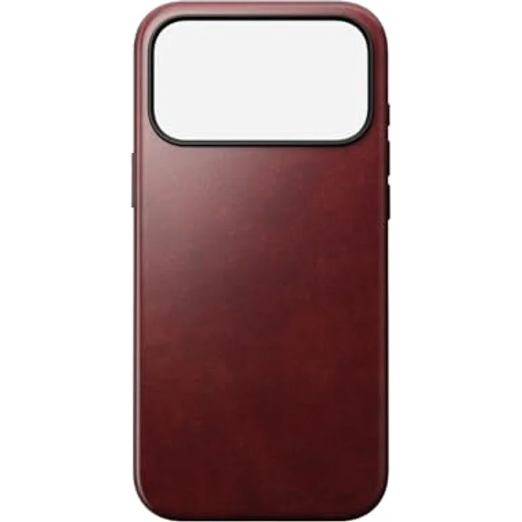 Nomad Modern Leather Case, Lederhülle für iPhone XS Max aus Horween Leder, braun, mit Stoßschutz und MagSafe-Kompatibilität – Bild 4