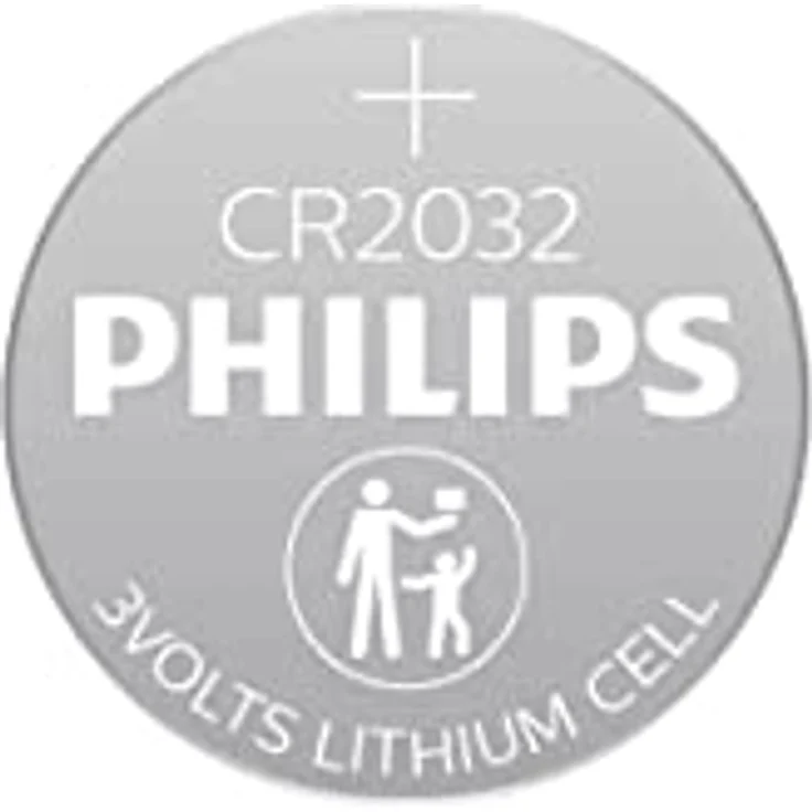 Batterie PHILIPS Lithium CR2032 3V BLx1 – Bild 3