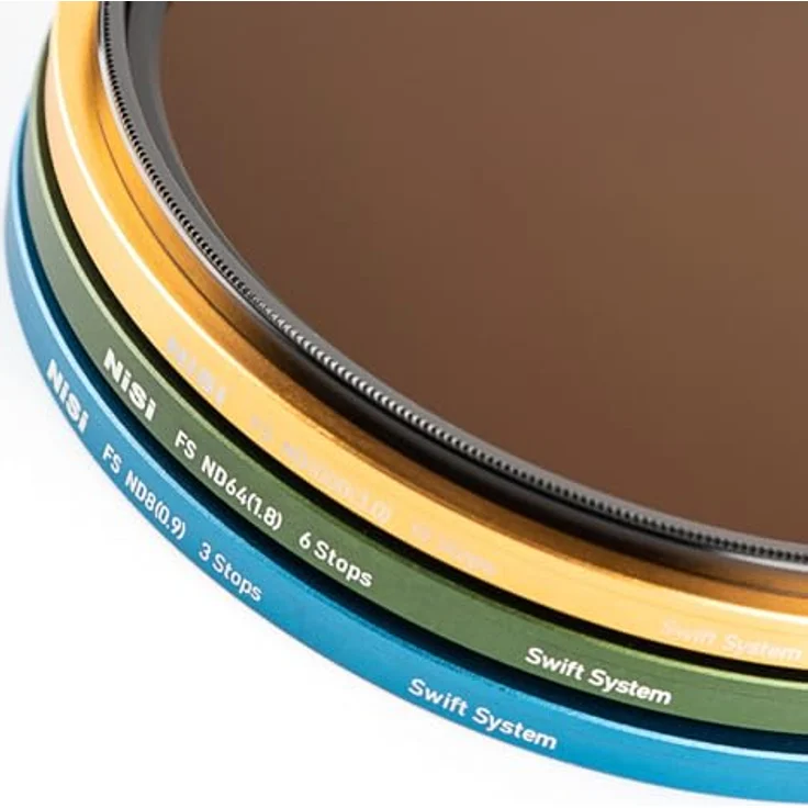 NiSi Swift FS ND Filter Kit für 67mm / 72mm / 77mm / 82mm (inkl. Swift ND0.9, ND1.8, ND3.0) - Wasserdichter Kamera-Filter Kit (Schwarz) – Bild 4