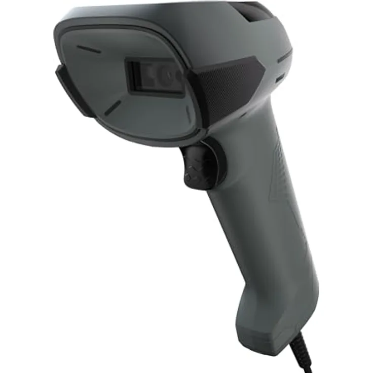 Safescan 310-W Barcodescanner, Handscanner für 1D- und 2D-Barcodes, Plug & Play mit 1,5 m USB-Kabel und Ständer