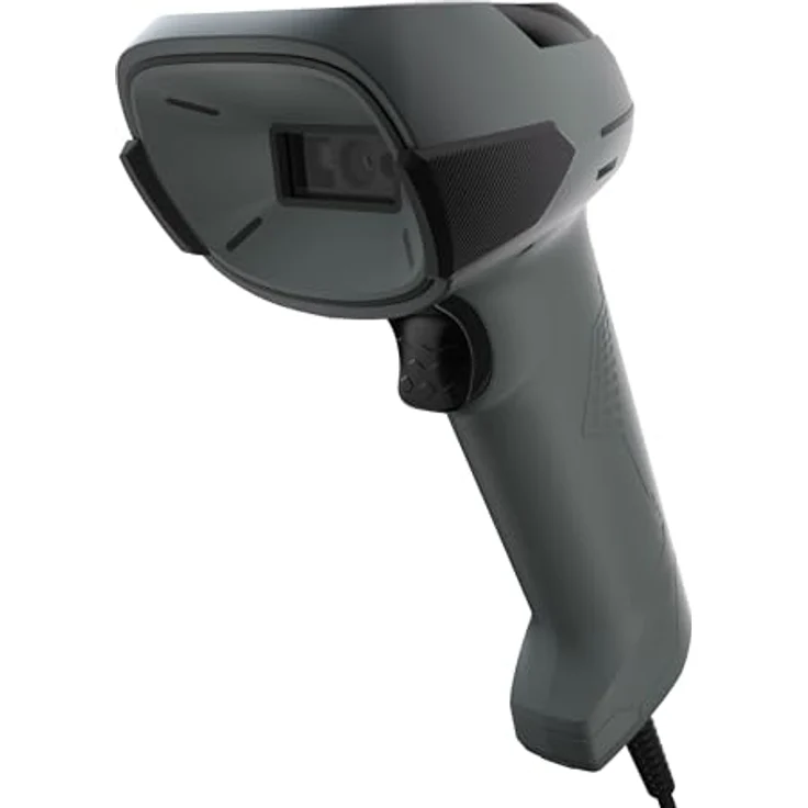 Safescan 310-W Barcodescanner, Handscanner für 1D- und 2D-Barcodes, Plug & Play mit 1,5 m USB-Kabel und Ständer – Bild 1