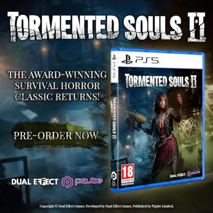 PQube Tormented Souls 2 [AT-PEGI] (100% Uncut) für PS5, Deutsche Verpackung und Anleitung, Spannende Rätsel und Kämpfe gegen furchterregende Kreaturen – Bild 2