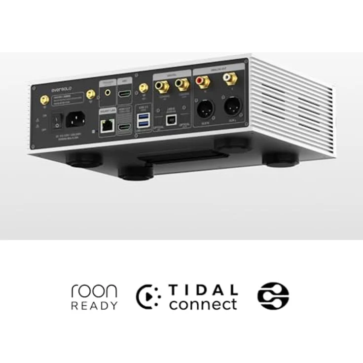 Eversolo DMP-A6 Master Edition Gen 2, Internet-Radio mit Dual ES9038Q2M DAC, 6-Zoll LCD-Display, HDMI ARC und individueller RGB-Beleuchtung – Bild 5