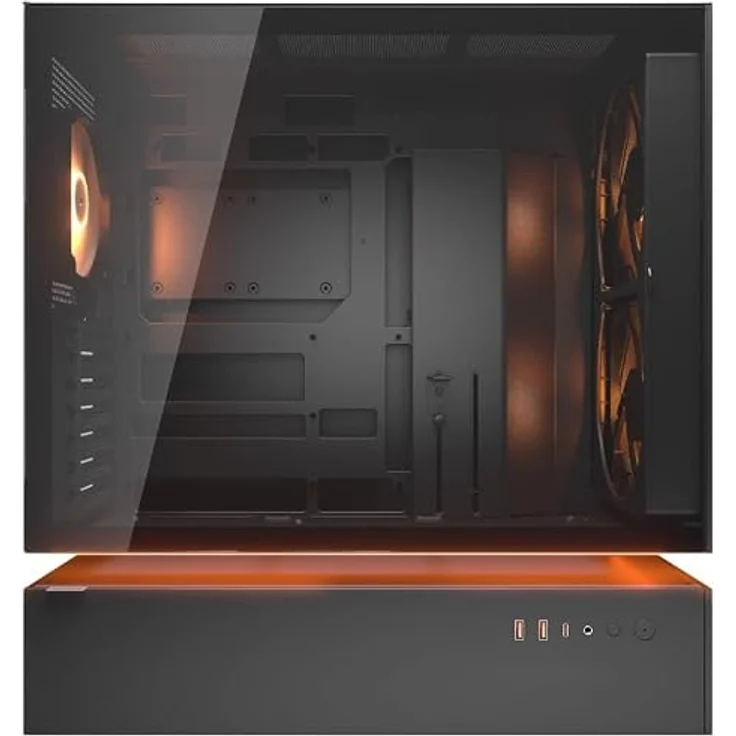 Cougar CFV235 Midi-Tower PC Gehäuse, ARGB, Mesh-Design, Schwarz, geeignet für ATX, mATX, Mini-ITX, bis 400 mm Grafikkartenlänge – Bild 3