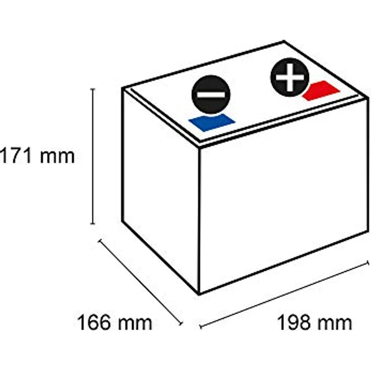 Q-Batteries 12LCP-50, 12V 50Ah AGM Blei Akku, wartungsfrei, Deep Cycle VRLA, rüttelfest und winterfest – Bild 2