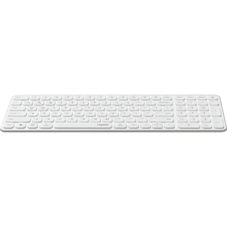 Rapoo E9310M, Ultraflache Multi-Mode-Tastatur, QWERTZ, Eloxierter Aluminiumgehäuse