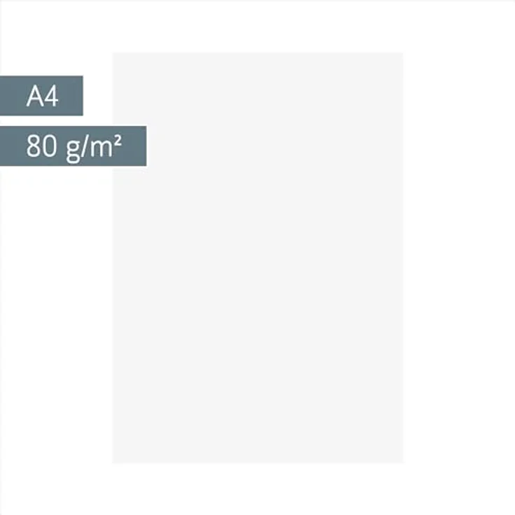 Brunnen 105125000 Universalpapier, A4, 50 Blatt, 80 g-m², weiß – Bild 3