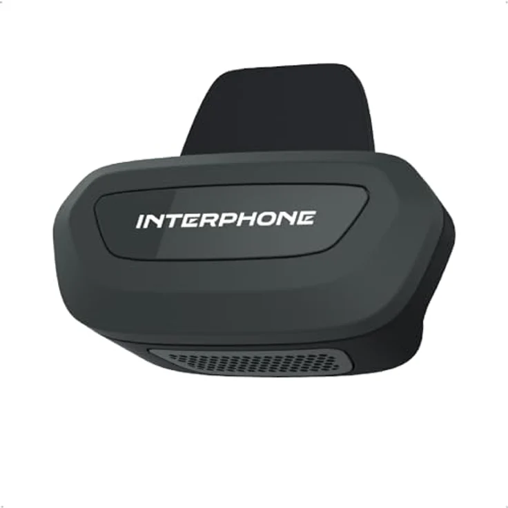Interphone INTERPHOAERIAL, Bluetooth Kommunikationsanlage für Fahrräder, schwarz, mit Hochleistungsmikrofon und leistungsstarken Lautsprechern – Bild 3
