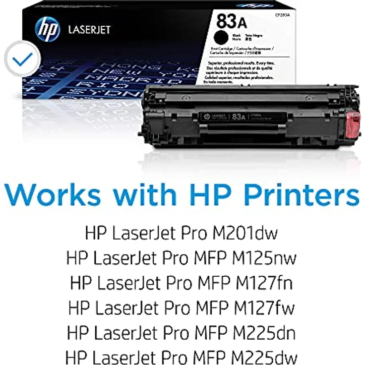 HP Toner schwarz no.83a (cf283a) – Bild 2