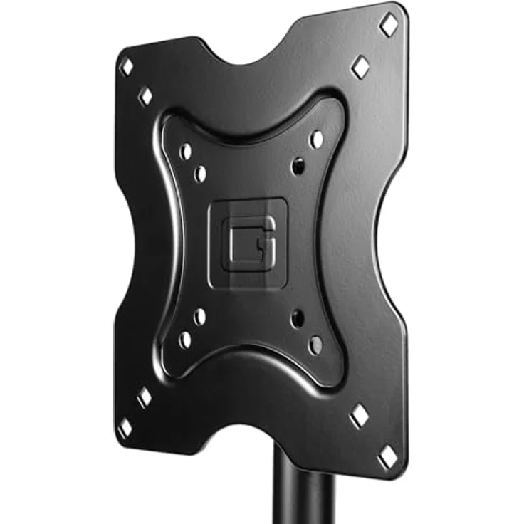 Gator Frameworks GFW-AV-LCD-15, TV-Halterung aus Stahl, schwarz, für Bildschirme bis 65 Zoll, höhenverstellbar von 1092 bis 1854 mm, universelle VESA-Halterung – Bild 3