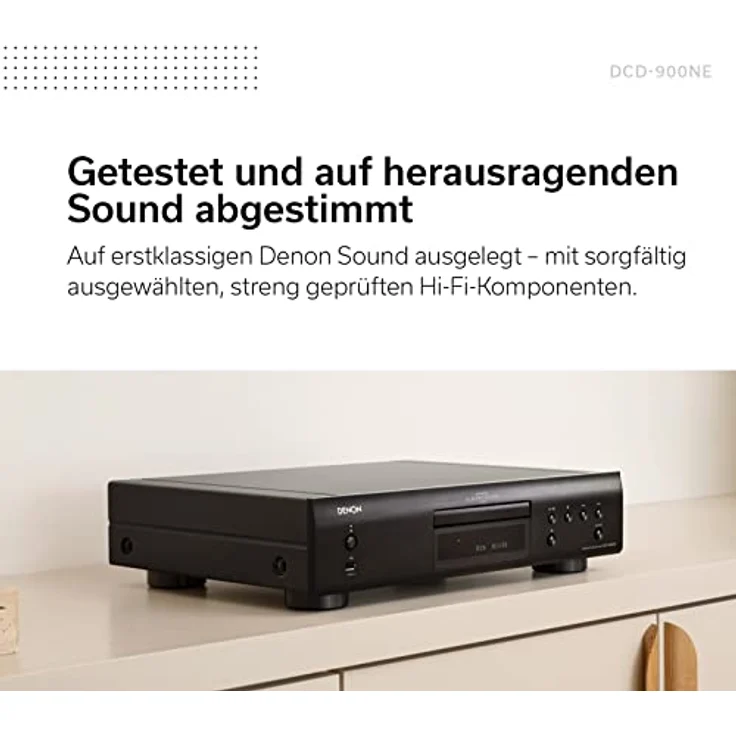Denon DCD-900NE CD-Player mit Advanced AL32 Processing Plus, USB-Anschluss, und Hi-Res-Audio-Unterstützung – Bild 4
