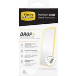 OtterBox Premium Glass Screen Protector for iPhone 14/iPhone 13/iPhone 13 Pro, Tempered Glass, advanced Scratch Protection, Survives Drops up to 3ft, Antimicrobial Protection, kristallklar