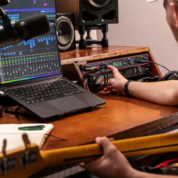 Focusrite Scarlett 18i20 4th Gen, USB-Audio-Interface für Mehrspuraufnahmen mit 18 Eingängen, 20 Ausgängen und Studioqualität, inkl. Pro Tools Intro+ und Ableton Live Lite – Bild 5