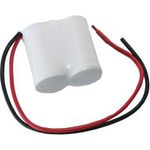 Akku Pack 2,4V 4000mAh für Notbeleuchtung Reihe NiCd F2x1 2xD-Hochtemperaturzellen Kabel