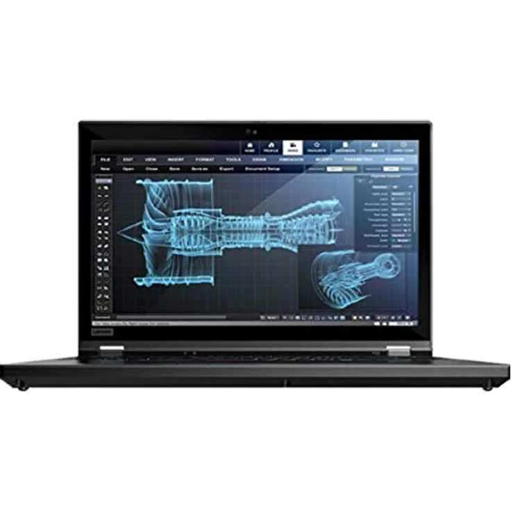 Lenovo ThinkPad P53 - Business-Laptop 15,6 Zoll (39,6 cm) Full HD, Intel Core i7-9850H, 16GB RAM, 512GB SSD, NVIDIA Quadro T2000, Windows 10 Pro 64-bit (20QN000KGE) – Bild 2
