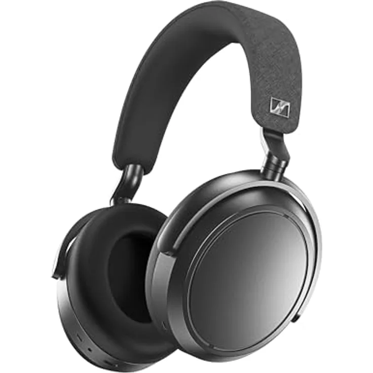 Sennheiser 509266 Momentum 4 Wireless Kopfhörer - Bluetooth Headset für kristallklare Anrufe mit Adaptive Noise Cancellation, 60 Stunden Akkulaufzeit, Einstellbarer Sound - Graphit