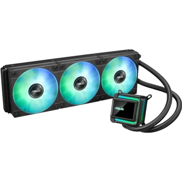 ASUS LC 360 ARGB, AiO-Wasserkühlung mit 3x 120 mm Lüftern und RGB-Beleuchtung – Bild 2