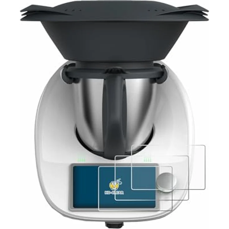 BROTECT Displayschutzfolie für Vorwerk Thermomix TM6, 6 Stück Ultra-Klar, Kratzschutz und anti-fingerprint, Made in Germany – Bild 2