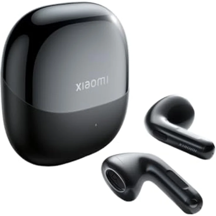 XIAOMI Buds 6, In-ear Kopfhörer Bluetooth mit Triple-Magnet-Treiber, Geräuschunterdrückung und Graphite Black Design – Bild 1