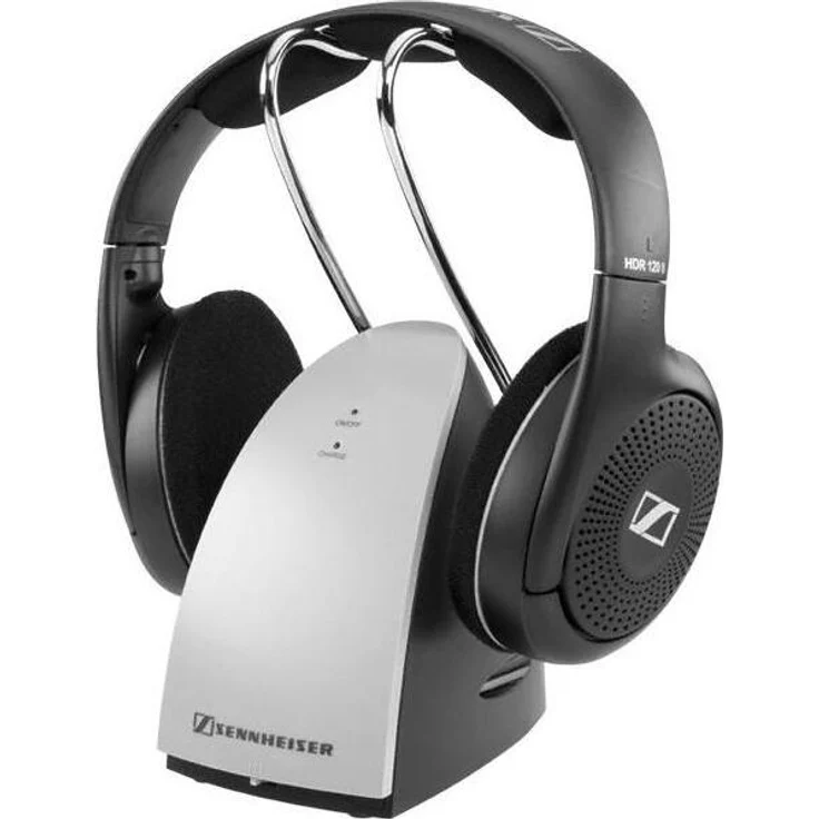 Sennheiser RS-120II, Kabelloser Kopfhörer & Headset mit Kopfband, Schwarz, Silber