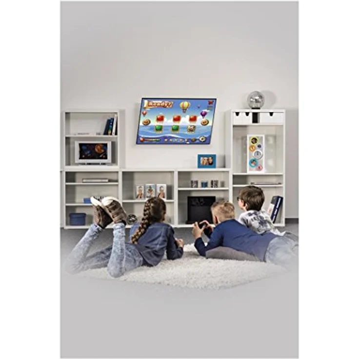 Hama TV-Wandhalterung TILT, neigbar, für 81 - 107 cm Diagonale (32 - 42 Zoll), für max. 50 kg, VESA bis 400 x 400, Wandabstand 4,2 cm, schwarz – Bild 6