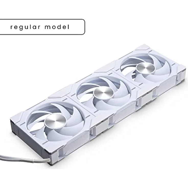 Phanteks D30 PWM Regular Airflow D-RGB Lüfter, 3er Pack - 120mm, weiß – Bild 2