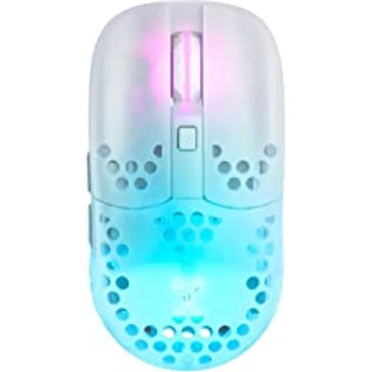 CHERRY xtrfy MZ1 (Kabellos), Maus, Weiss, 19.000 DPI, 75 Stunden Akkulaufzeit