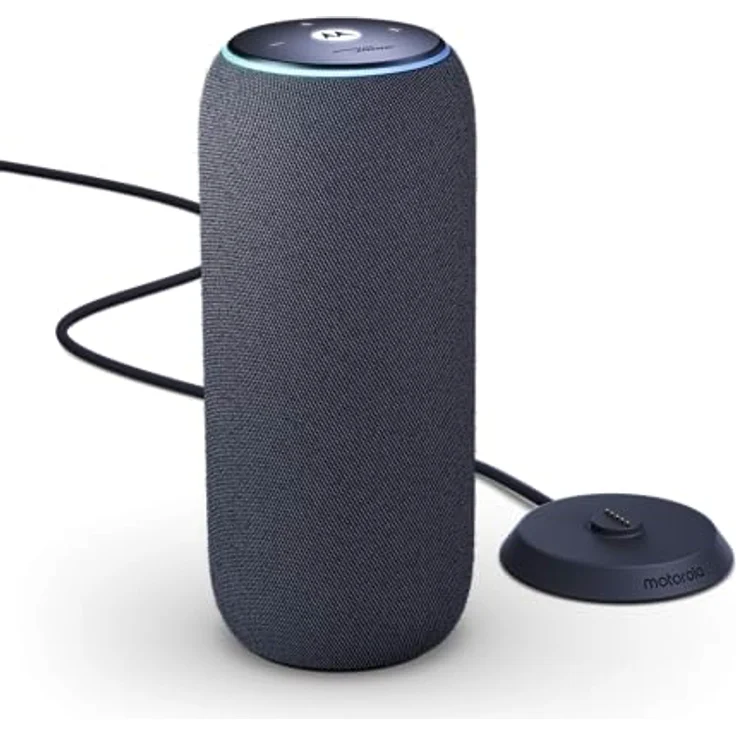 Motorola Moto Sound Flow, Bluetooth Lautsprecher Soundsystem mit 12 Stunden Akkulaufzeit, schwarz – Bild 2