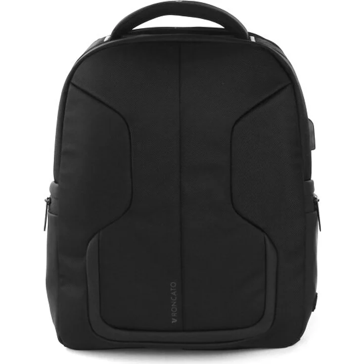 Roncato Surface Rucksack mit Laptopfach, 40 cm, 100% Polyester, schwarz