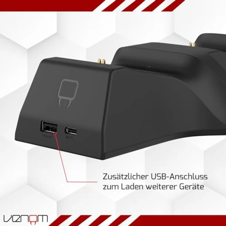 VENOM Xbox Series X Dual Docking Station + 2 Batterien – Bild 5