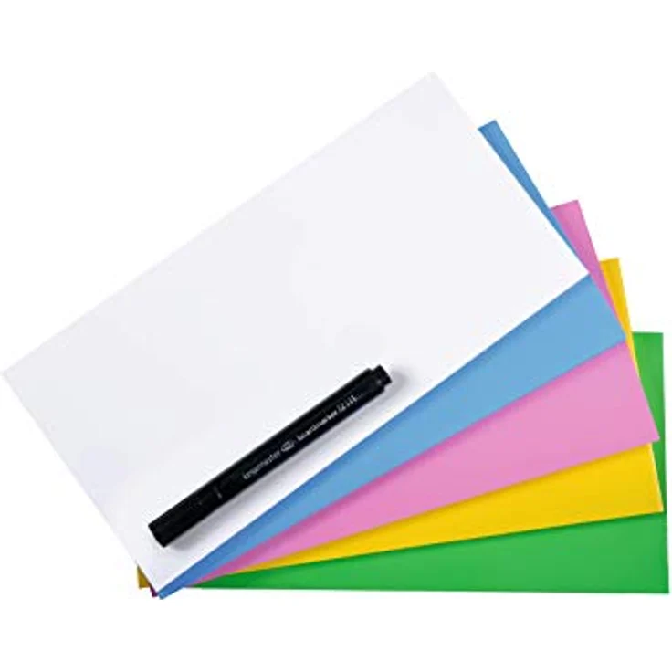 Legamaster Moderationskarten Magic-Chart Notes, 7-159494, Rechteck, sortiert, 10 x 20cm 250 Stück – Bild 4