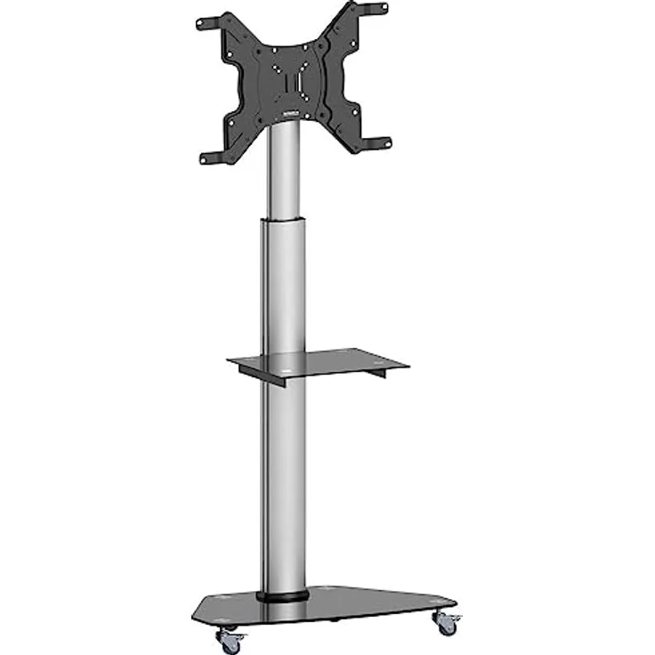 SpeaKa Professional SP-TVC-500 TV-Rollwagen 94,0 cm (37) - 203,2 cm (80) Bodenständer, Höhenverstellbar, Neigbar