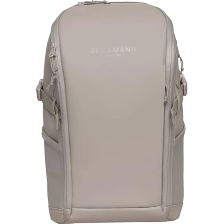 Beckmann Street Go Backpack, Freizeitrucksack mit Laptopfach, 26L, wasserabweisend, Warm Grey taupe – Bild 1