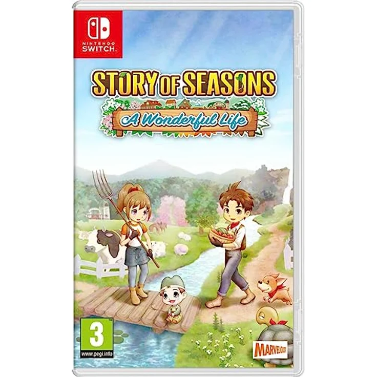 Marvelous Story of Seasons Wonder, Nintendo Switch Spiel mit abwechslungsreicher Farm- und Lebenssimulation – Bild 1