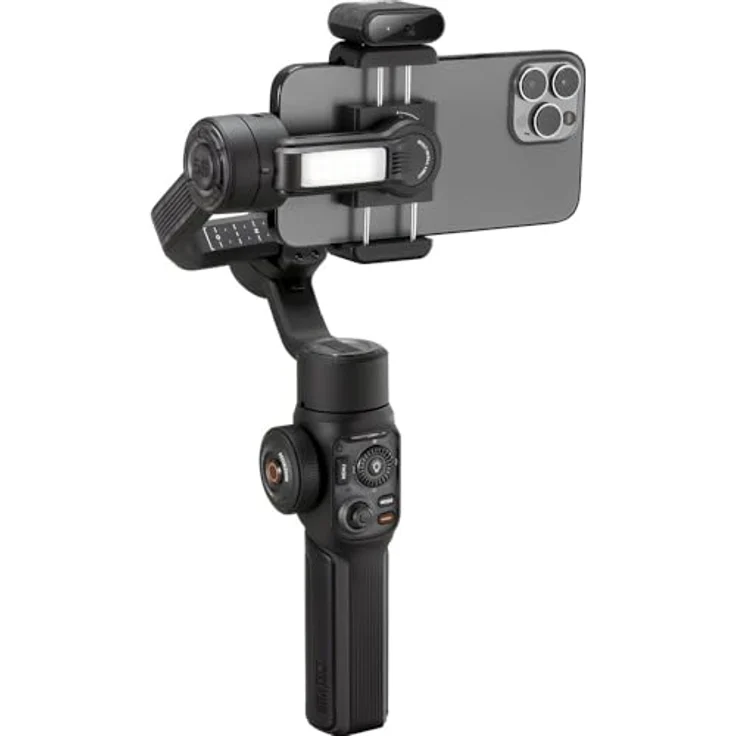 Zhiyun Smooth 5S AI Combo, Gimbal für Smartphones mit AI Tracker, Schwarz – Bild 3