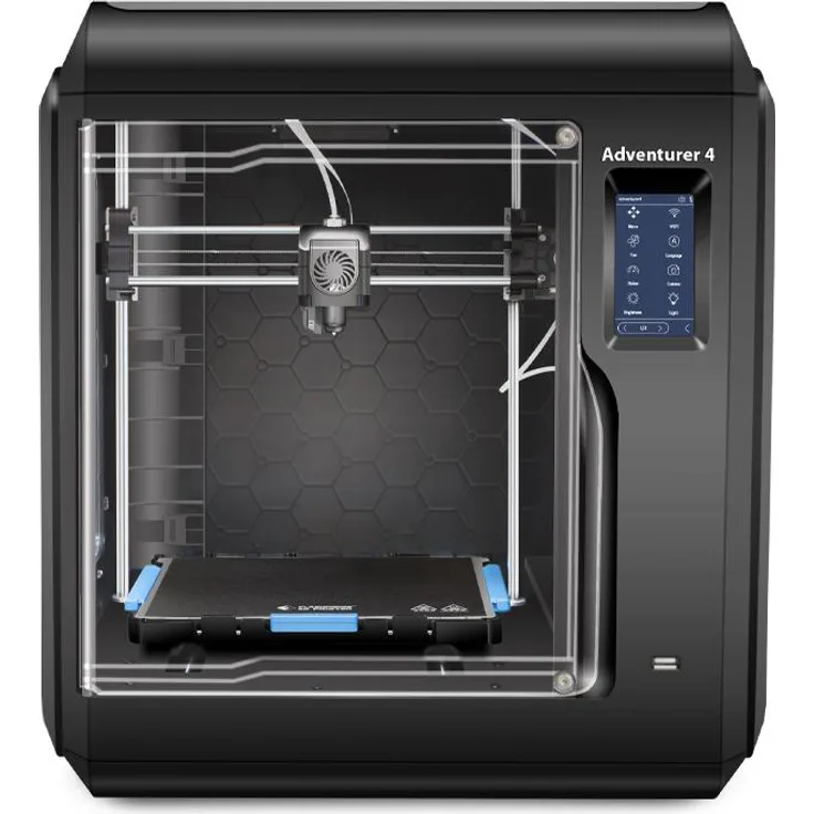 Flashforge Adventurer 4, 3D-Drucker mit 265℃ Hotend, HEPA-Filter und HD Kameraüberwachung