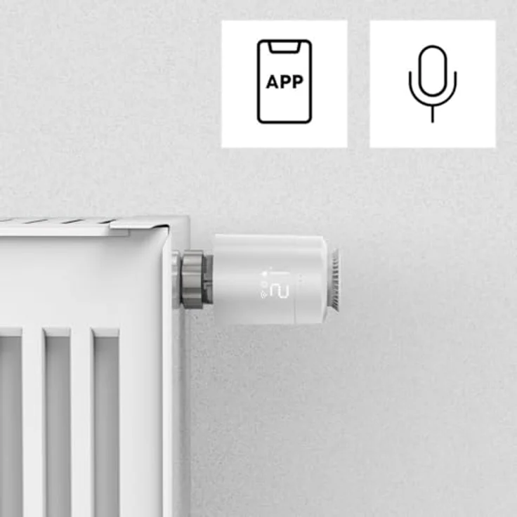 Hama Smartes Heizkörperthermostat, WLAN Erweiterung mit Adapter-Set, App- und Sprachsteuerung, Timer-Funktion, Frostschutzautomatik – Bild 7