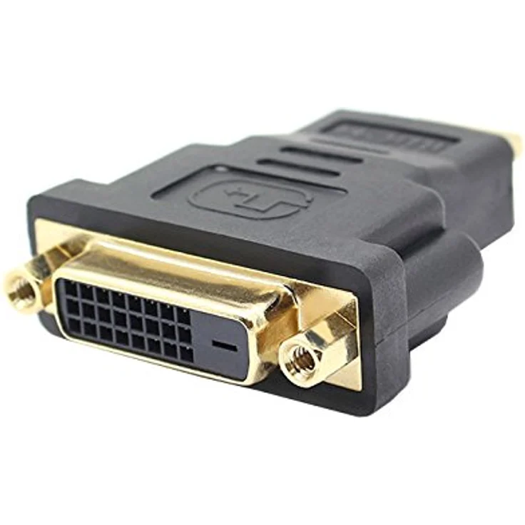 Aukson Q29 HDMI zu DVI Adapter, vergoldete Anschlüsse, Full HD 1080p, Unterstützung für 3D-Inhalte – Bild 1