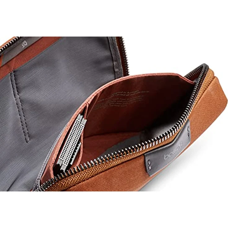 Bellroy Tech Kit Compact, Organizer für technische Zubehörteile mit elastischen Schlaufen und Taschen, Bronze – Bild 6