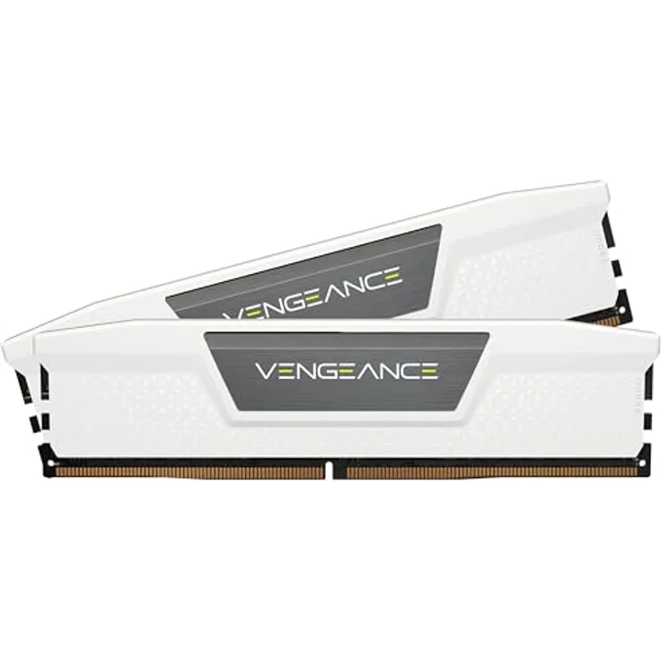 CORSAIR Vengeance DDR5 RAM 32GB (2x16GB) 6000MHz CL36-44-44-96 1.35V AMD Expo & Intel XMP Desktop-Computer-Speicher - Weiß – Bild 1