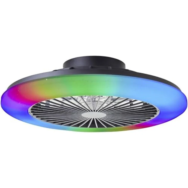 Brilliant LED-Deckenleuchte Salerno G60020/06 40 W Warmweiß bis Kaltweiß 4700 lm mit Fernbedienung – Bild 1
