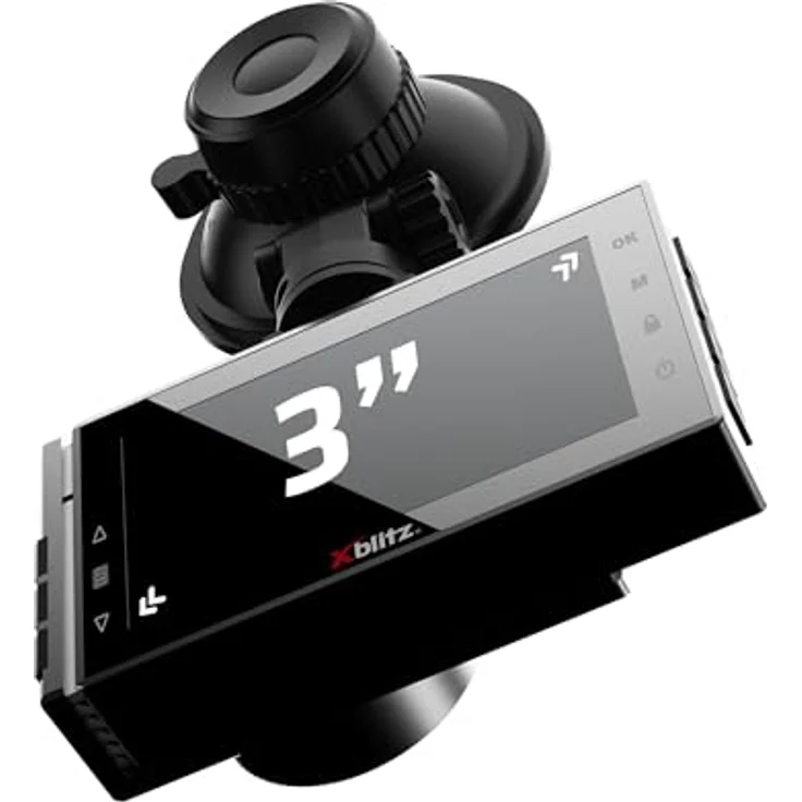 Xblitz S9 Duo Dashcam Set -2k - WiFi - WDR - Parking Modus, Schwarz – Bild 4
