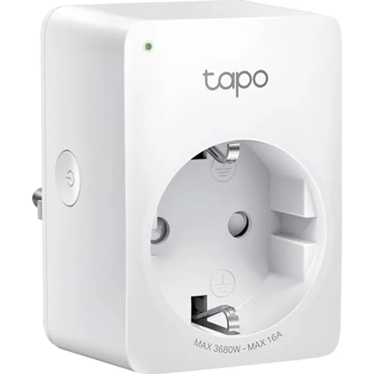 TP-Link Tapo P110M Matter WLAN Steckdose mit Verbrauchsanzeige, Matter smart Home, funktioniert mit Matter, Alexa, Google Home, SmartThings, Tapo App, Sprachsteuerung, Fernzugriff, Kein Hub notwendig – Bild 1