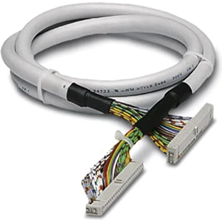 PHOENIX CONTACT FLK 14/EZ-DR/600/KONFEK Konfektioniertes Rundkabel, 6m, IDC/FLK-Buchsenleiste (14-polig)
