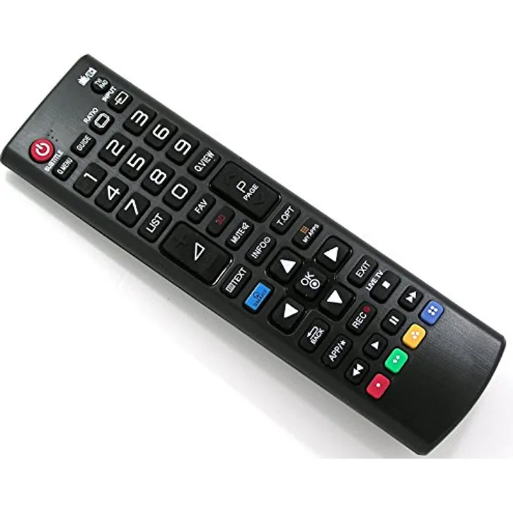 Alltro Ersatz Fernbedienung für LG AKB73715634, universelle TV Steuerung