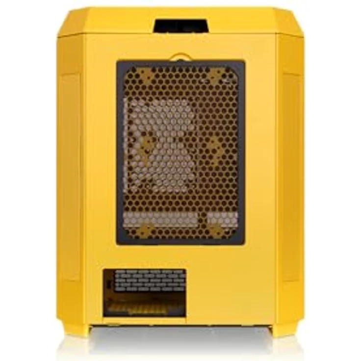 Thermaltake The Tower 600, Mid Tower Chassis mit vertikalem Design, Hidden Connector, Butter Caramel – Bild 4