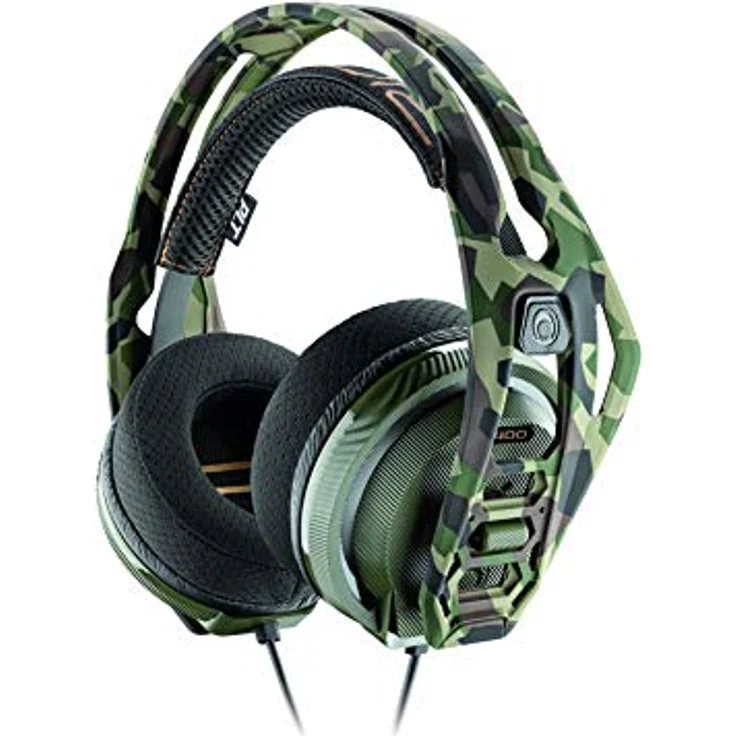 Nacon POLY 400HX Gaming Kopfhörer, Kabelgebunden, 40mm Treiber, Camouflage – Bild 2