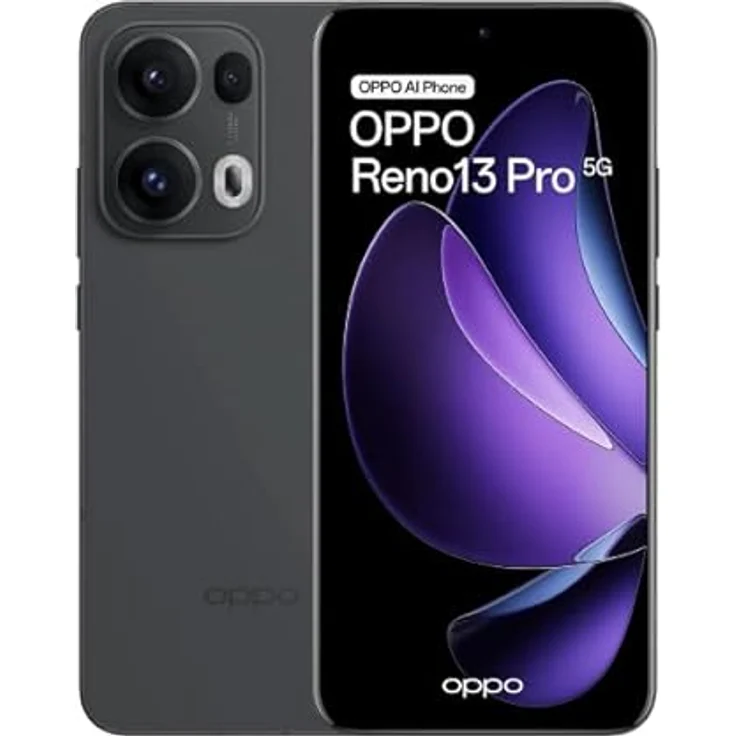OPPO Reno 13 Pro 5G, Smartphone mit 12 GB RAM, 512 GB Speicher, wasserfest, Graphitgrau – Bild 1
